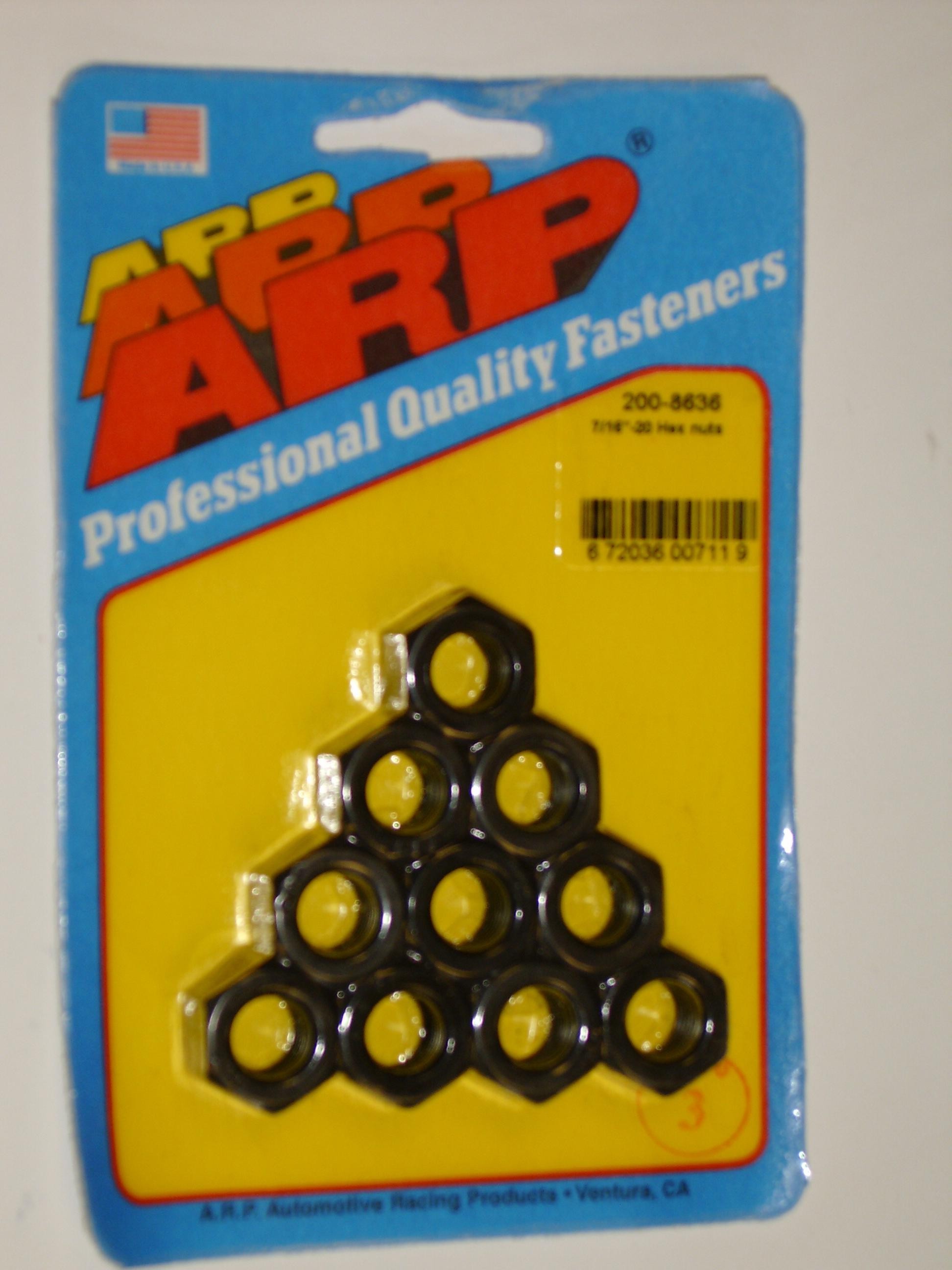 5/16"-24 SS fine nyloc hex nut kit